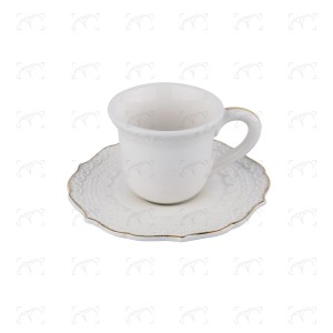 Tazzina da caffè cl. 9 con piattino