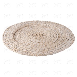 Sottopiatto Rattan bianco